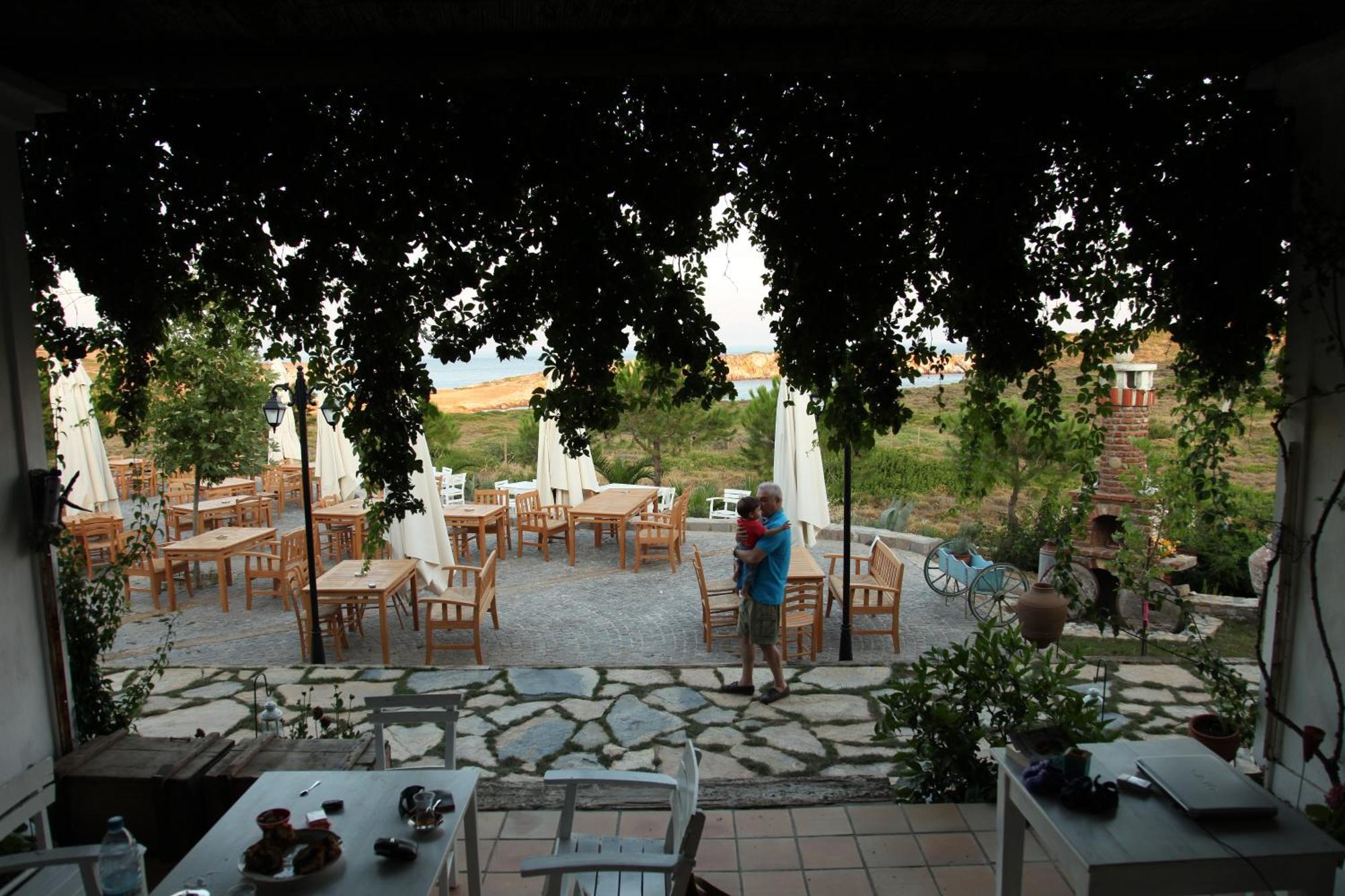 Akvaryum Hotel Bozcaada Exterior foto